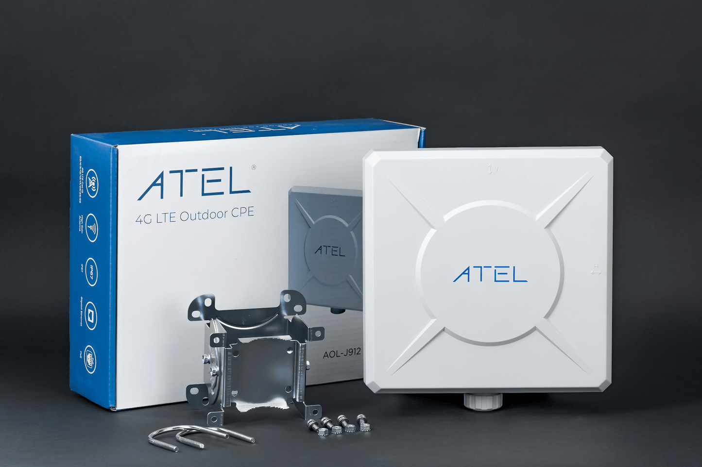ATEL Aire Pro AOL-J912 LTE Outdoor CPE Fixed Wireless Router (FULL CARTON/ 5 Units)